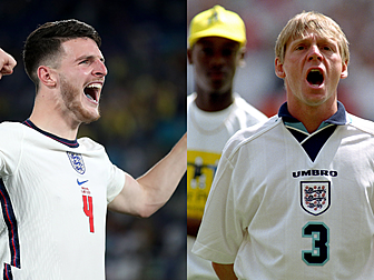 Declan Rice on Stuart Pearce's...